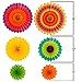 FIESTA PARTY Decorations Supplies kit - Cactus decor foil Balloons, Gold Fiesta balloon banner, Fiesta helium balloons, Coco party paper tassel garland, Mexican party style paper fans- Cinco de mayo