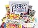 Woodstock Candy - 1949 Gift Box of Retro Vintage Candy Assortment from Childhood for 71 Year Old Men and Women Born 1949 - 71st Birthday Great Idea for Mom or Dad - Jr