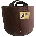 Root Pouch, Boxer Brown Best Quality Grow Bag! 10 Gallon Bundle of 10