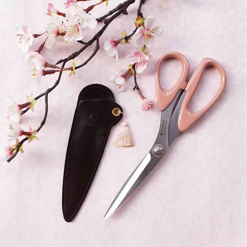 Cohana Sakura Seki Sewing Scissors Lacquered 21cm Pink -1pc