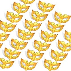 24 Pcs Mini Masks Masquerade Mini Mask Small