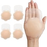 JOEEOS Pasties Nipple Covers Breast Lift Tape Large Silicone Nipple Cover Reusable Breast Tape