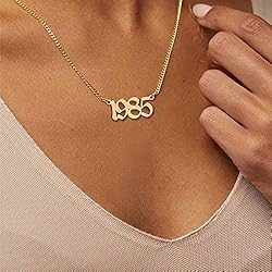 1998 Necklace, 22nd Birthday Gifts for Women Birth
