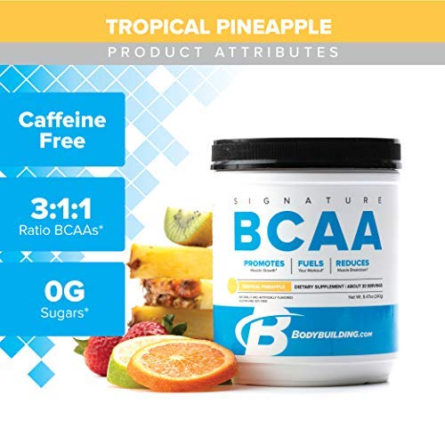 Bodybuilding Signature BCAA Powder Essential Amino Acids Nutrition