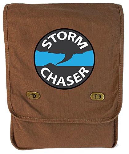 Dancing Participle Storm Chaser Badge Java Canvas Field Bag