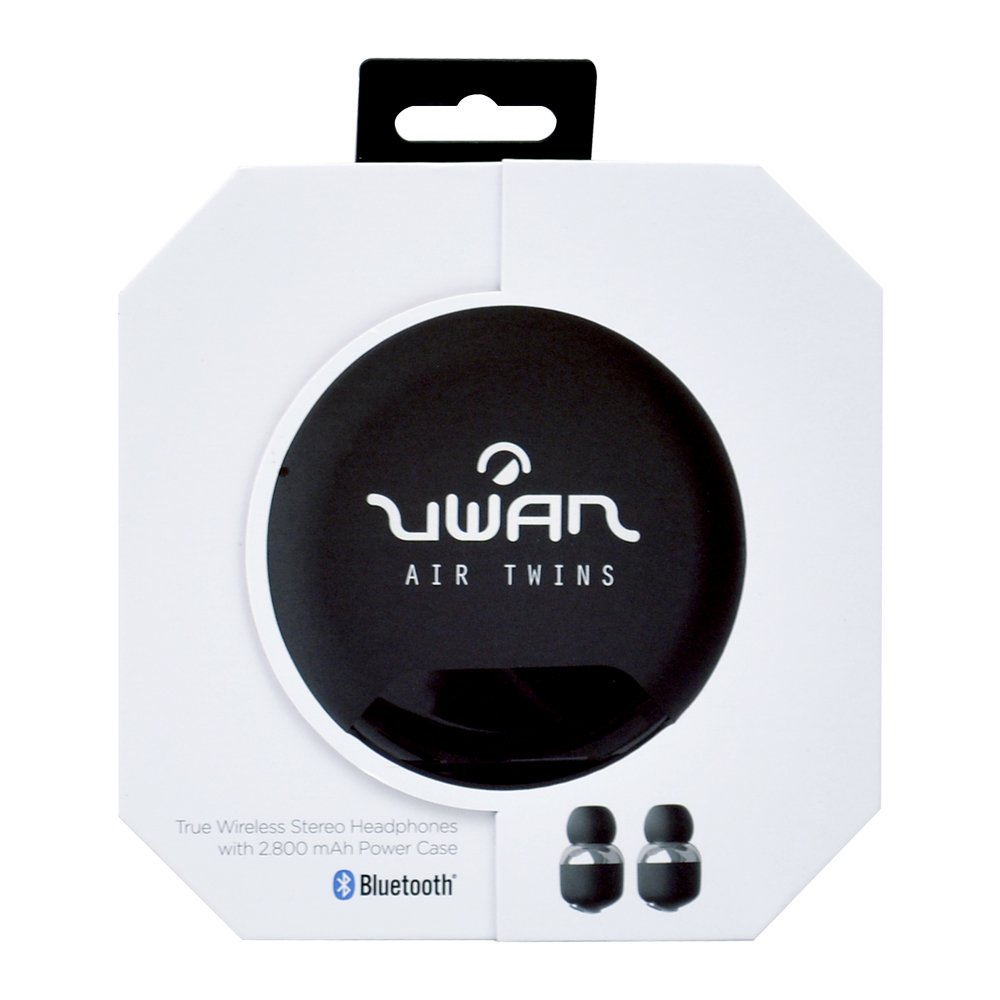 Uwan 98213 Headphones Wireless with Battery for Mobile – Black