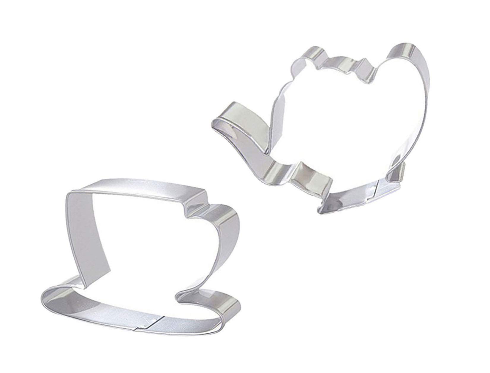 WDYJMALL Teapot Coffee Cup Cookie Cutter