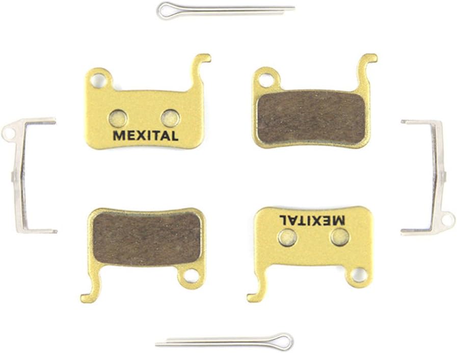 MEXITAL 2 works Sintered Disc Brake Pads fit for Shimano LX M585 Deore M505 M535 M545 M595 M596 Hone M601 SLX M665 XT M765 M775 M776 SAINT M800 XTR M965 M966 M975 BR-R505 S501 S500 T665 T605 MXTS03-2
