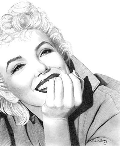 Marilyn Monroe, Vintage Hollywood, 8x10 Art Print by Wendy Hogue Berry