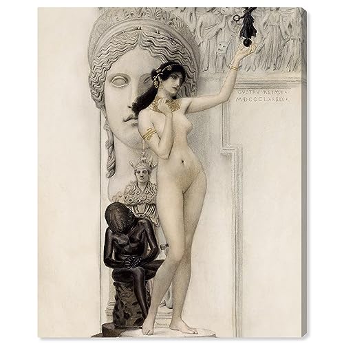 Wynwood Studio Classic and Figurative Traditional Wrapped Canvas Art - Gustav K…