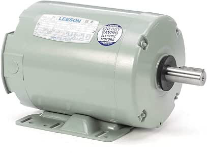 1.5 hp 3450 RPM 143TZ 208-230/460V Aeration Fan Motor Leeson # 120377
