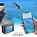 Crosstour Action Camera Full HD 1080P Wifi Underwater 40 Meters with 2 Rechargeable 1050mAh Batteries and IP68 Waterproof Case for Vlog