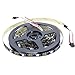 INVOLT 16.4ft WS2812B Individually Addressable LED Strip Light 5050 RGB SMD 150 Pixels Dream Color Non Waterproof IP20 Black PCB 5V DC
