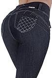 Style 0803P - Plus Size, High Waist, Butt Lifting, Skinny Leg Jeans