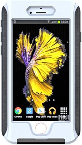 iShope iPhone 7 Plus Waterproof Case , IP68 Underwater Case with Available Buttons, Durable Full Sealed Protection Clear Sound for iPhone 7 Plus (5.5 inch) (White)