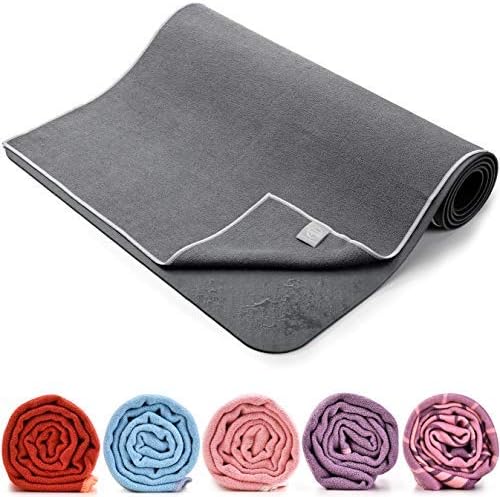 Hot Yoga Towel - Quick Drying, Non Slip, Sweat Absorbing Hot Yoga and Bikram Towel