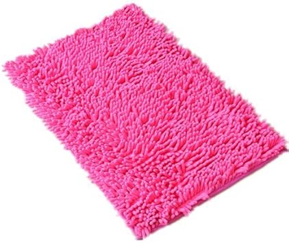 Tia Ve Tia Ve Non Slip Washable Soft Shaggy Absorbent Bath Mat Bathroom Rugs Shaggy Carpet Hot Pink Amazon Co Uk Diy Tools