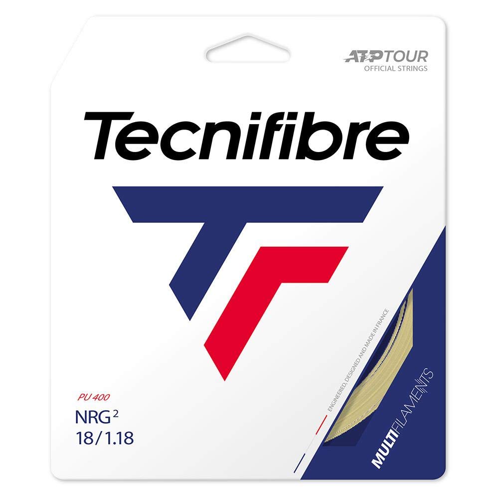 Tecnifibre NRG2 String Set - Off-White, 1.24 mm