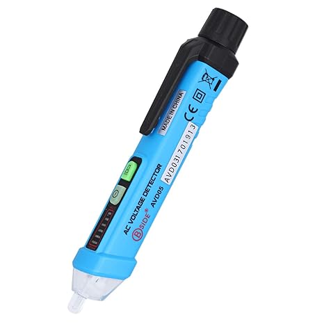 AimoTek AVD05 Non-contact AC Voltage Pen Tester NCV Detector 12-1000V wth Led