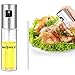 Olive Oil Sprayer, Neiup Oil & Vinegar Sprayer/Oil Spray Mister With Pump 100ml Stainless Steel & Glass for BBQ, Salads, Cooking, Baking, Grilling, etc 100% Food Safe