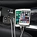 Chnano Car Cup Charger Holder Charger 12V/24V USB Power Adapter with Dual USB Ports 3.1A and 2-Socket Cigarette Lighter Splitter GPS for iPhone 7/7Plus,Galaxy S6/S7 Edge