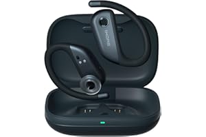 1MORE S50 Fit Open Earbuds, Open-Ear Wireless Bluetooth Headphones (Gray)