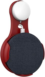 Outlet Wall Mount Holder Compatible with Google Home Mini, ONEVER Flexible Space-Saving Accessories for Google Home Mini Voice Assistant for Parent