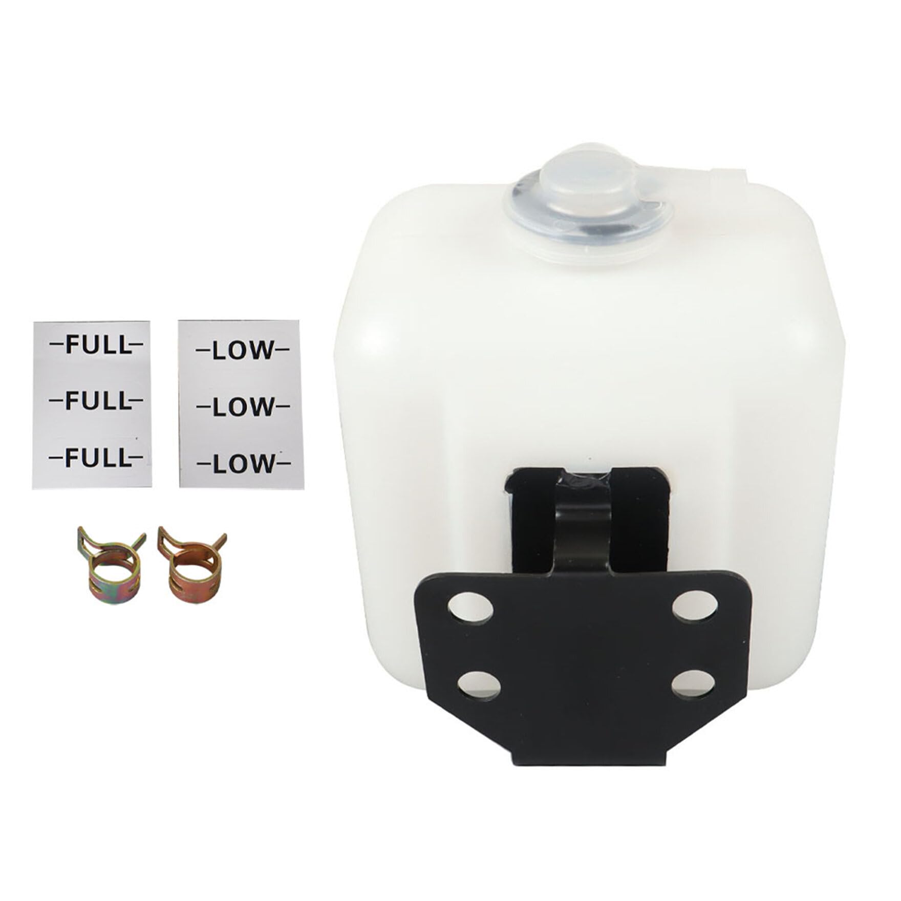 Photo 1 of waltyotur Overflow Coolant Bottle Replacement for Kubota with Bracket Coolant Reservoir