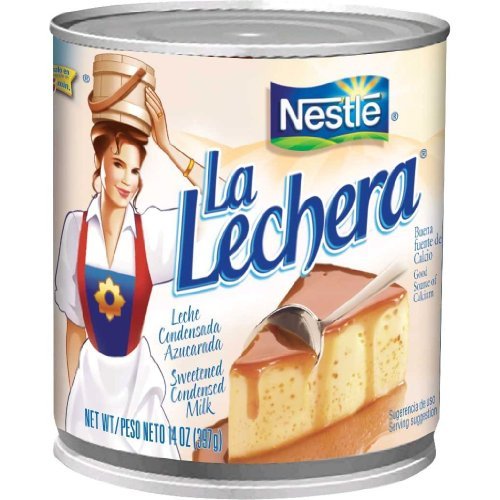 Nestle La Lechera Sweetened Condensed Milk, 14-ounce Cans (Pack of 6)