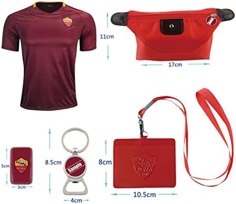 #10 Totti (6 in 1 Combo) The Wolves Home Adult Soccer Jersey 2016-2017