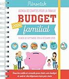 Budget familial : Agenda de comptes pour la famille de septembre 2019 à décembre 2020 by
