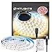 HitLights LED Strip Lights Warm White 3000K, 10ft Standard Density 12V Tape Light, 180LEDs, 330 Lumens/ft, 3 Watt/ft, IP30, Lighting for Cabinet, Bedroom, Kitchen, UL-Listed(Power Source Not Included)