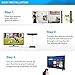 Amplified HDTV antenna-WINTOP 50 Miles Range Digtial TV Antenna USB Power Supply - 13.2ft Long Coax Cable