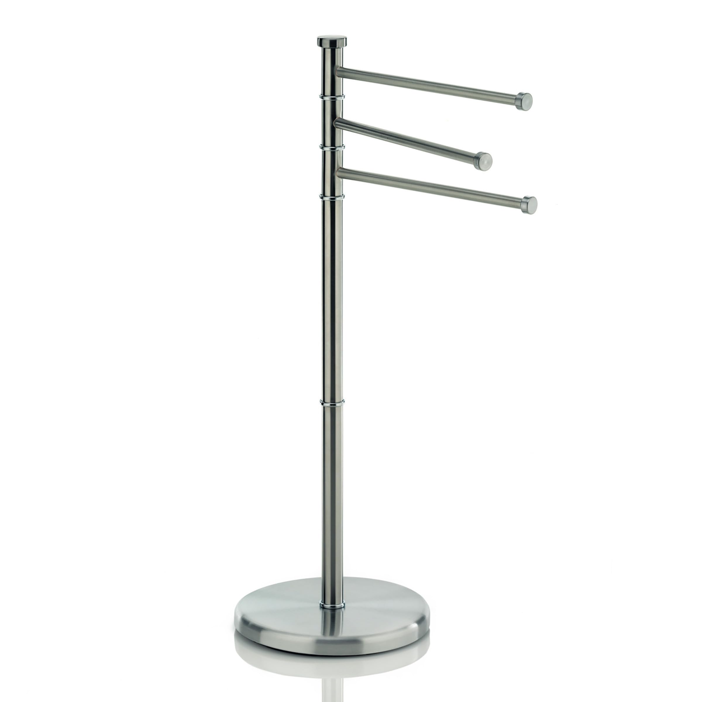kela towel rail upright 85.5cm, swivelling, towel rail with 3 towel rails, SWING, satin stainless steel