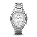 Fossil Women's ES2681 Decker Silver-Tone Stainless Steel Watch with Link Bracelet