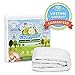 The Cozy Caterpillar Luxuriously Soft & Quilted Baby Crib Mattress Protector Pad | 100% Waterproof | Made of Bamboo Velour | Hypoallergenic | Eco-Friendly | Washer & Dryer Safe | No Harsh Chemicals