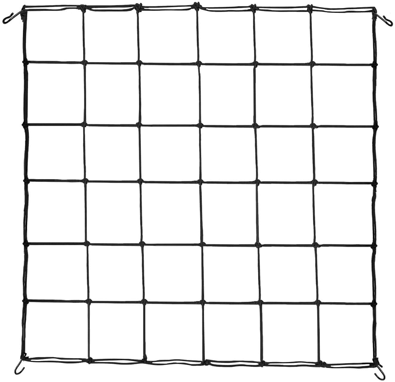 80cm x 80cm Plant Support Scrog Net for Grow Tent Universal HEAVY DUTY Elasticated Cord STRECTHY NET Indoor Plant Hydroponic Grow Room Elastic Mesh Garden Trellis Netting Fits All Brands