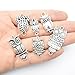 OWL Charm Collection-100g (About 48pcs) Craft Supplies Antique Silver Owl Charms Pendants for Crafting, Jewelry Findings Making Accessory for DIY Necklace Bracelet (Antique Silver owl Charms)