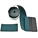 FOSHIO Micro Fiber Felt for Squeegee Edge Wrapping 2 Meters Length - Dark Green Suede Felt to Cover The Edges of Hard Card Squeegees