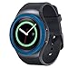 FTXJ Samsung Gear S2 SM-R720 Circle Ring Slim Sleeve Case Cover (Blue)