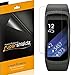 Supershieldz (6 Pack) Designed for Samsung Gear Fit2 (Gear Fit 2) Screen Protector (Full Screen Coverage) Anti Bubble High Definition Clear Shield