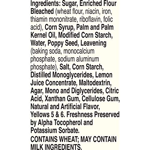 BETTY CROCKER MUFFIN & QUICK BREAD MIX LEMON POPPY SEED, 14.5 OUNCE