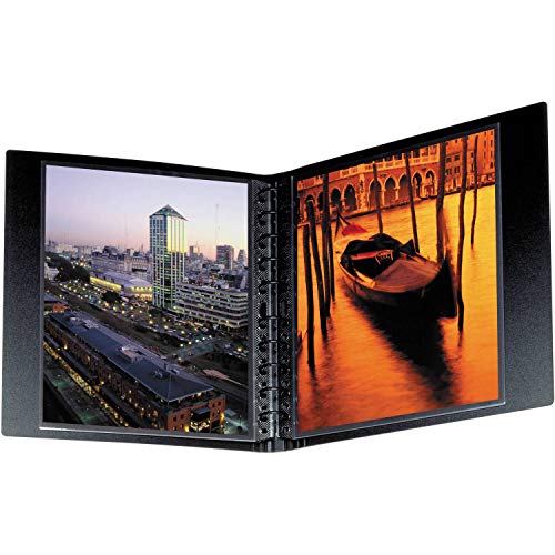 Itoya Art Portfolio Multi-Ring Refillable Binder (11 x 17) RB1117 + Itoya Art Portfolio Polyglass Refill Pages 11x17 + Photo4Less Cleaning Cloth + Deluxe Presentation Bundle