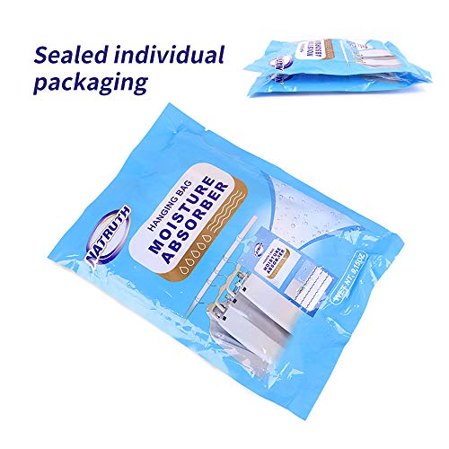 NATRUTH Moisture Absorber Packets, Fragrance Free（5 Pack) Moistureproof