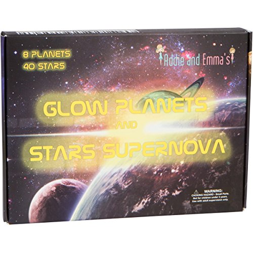 Glow In The Dark Stars Stickers And Planets Supernova 8 Planets