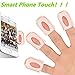 Nail Polish Remover Clips Set - KASI Reusable Soak Off Caps To Remove UV Gel Shellac Acrylic Polish Nail Art Removal Wraps Tool - 10Pcs