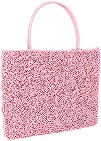 Amazon アウトレット品 アンテプリマ スタンダード スクエア ラージ Standard Square Large ワイヤーバッグ マットピンク Bgs 052 Rosa Opaco 並行輸入品 ハンドバッグ