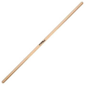 Sport-Tec Turnstab aus Holz, Gymnastik Stab, Trainingsstab, Ø 2,4cm, natur, lackiert