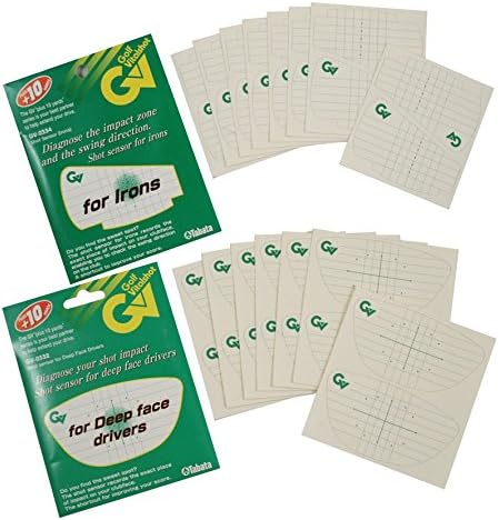 Impact Stickers - 30 x Impact Zone Sticker for Optimal Sweet Spot – Impact Zone on the Hitting Sheets