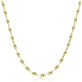 BHUBREA 925 Sterling Silver 2mm Chain Necklace for Women Thin Mirror Chain Dainty Cute Choker Necklaces for Women 16 18 20 Inch